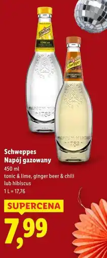 Lidl Schweppes Napój gazowany (butelka 450ml) oferta