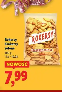 Lidl Rokersy Krakery solone oferta