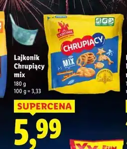 Lidl Lajkonik Chrupiący mix oferta