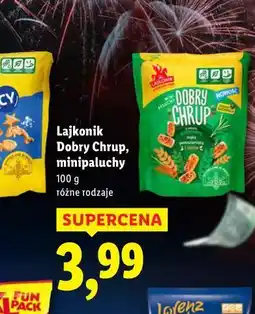 Lidl Lajkonik Dobry Chrup, minipaluchy oferta