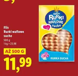Lidl Flis Rurki waflowe suche oferta
