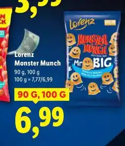 Lidl Lorenz Monster Munch oferta