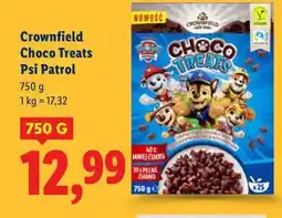 Lidl Crownfield Choco Treats Psi Patrol oferta