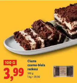 Lidl Ciasto czarno-biała rozkosz oferta