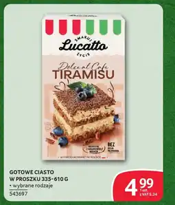 Selgros Gotowe ciasto w proszku oferta