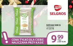 Selgros Sezam oferta