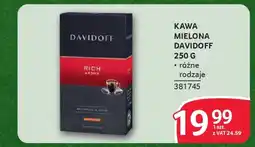 Selgros Kawa mielona davidoff oferta
