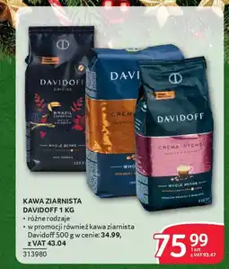 Selgros Kawa ziarnista davidoff oferta