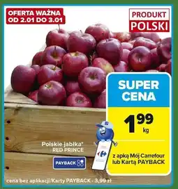 Carrefour Express Jabłka polskie Red Prince oferta