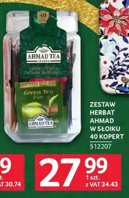 Selgros Zestaw ahmad tea w słoiku oferta