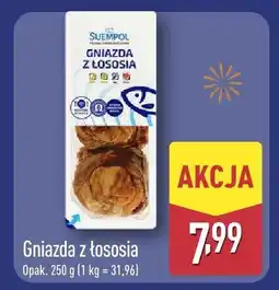 ALDI Gniazda z łososia oferta