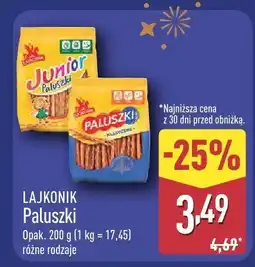 ALDI Paluszki LAJKONIK oferta