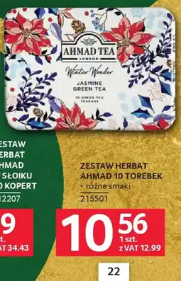 Selgros Zestaw herbat ahmad oferta