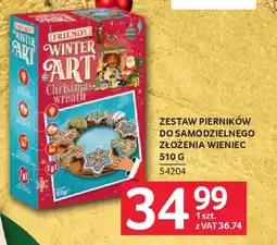 Selgros Zestaw pierników do samodzielnego złożenia wieniec oferta