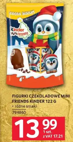 Selgros Figurki czekoladowe mini friends kinder oferta