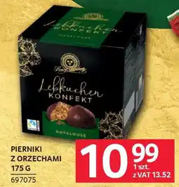 Selgros Pierniki z orzechami oferta
