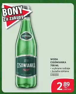 Selgros Woda cisowianka oferta