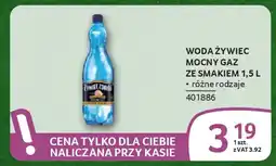 Selgros Woda żywiec mocny gaz ze smakiem oferta