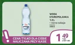 Selgros Woda staropolanka oferta