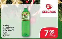 Selgros Napój aloesowy vita aloes oferta