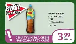 Selgros Napój lipton ice tea zero oferta