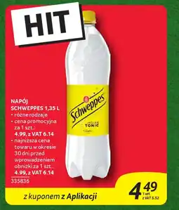 Selgros Napój schweppes oferta