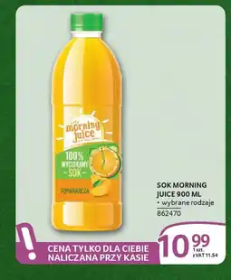Selgros Sok morning juice oferta