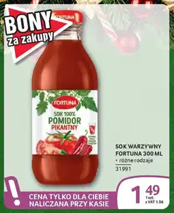 Selgros Sok warzywny fortuna oferta
