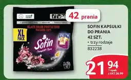 Selgros Sofin kapsułki do prania oferta