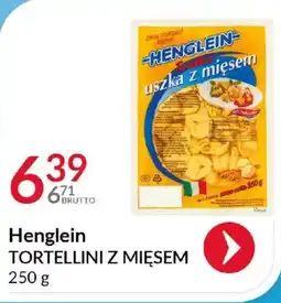 Eurocash Henglein TORTELLINI Z MIĘSEM oferta