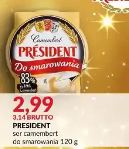 Eurocash PRESIDENT ser camembert do smarowania oferta