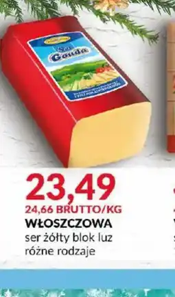 Eurocash Włoszczowa ser żółty Gouda oferta