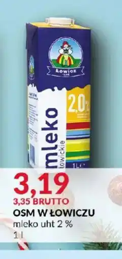 Eurocash Mleko UHT 2% OSM Włocławicz oferta