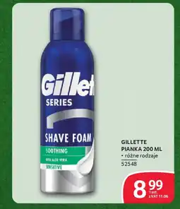 Selgros Gillette pianka oferta