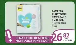 Selgros Pampers chusteczki nawilżane oferta