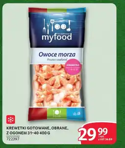 Selgros Krewetki gotowane, obrane, z ogonem oferta