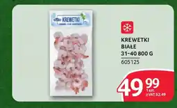 Selgros Krewetki białe oferta