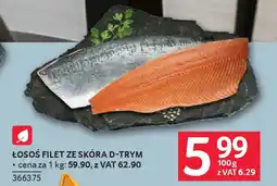Selgros Łosoś filet ze skóra d-trym oferta