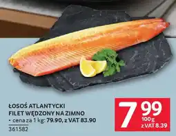 Selgros Łosoś atlantycki filet wędzony na zimno oferta