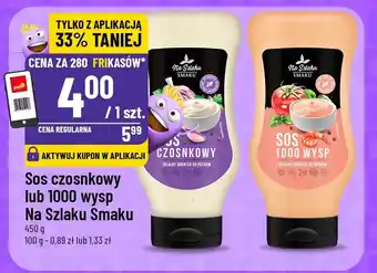 Polomarket Sos czosnkowy lub 1000 wysp na szlaku smaku oferta