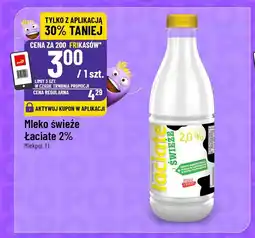 Polomarket Mleko świeże Łaciate 2% Mlekpol oferta