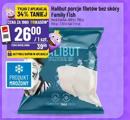 Polomarket Halibut porcje filetów bez skóry Family Fish Nord Capital oferta