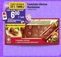 Polomarket Czekolada mleczna Nussbeisser Mondelez oferta