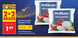 Biedronka Ser Mozzarella Delikate, 125 g oferta