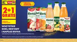 Biedronka Riviva soki, nektary, napoje 1 l / 200 ml (różne rodzaje) oferta
