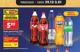 Biedronka Coca-Cola/Coca-Cola Zero Cukru/Fanta/Sprite/Kinley napój gazowany 1,75 l oferta