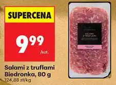 Biedronka Salami z truflami Biedronka, 80 g oferta