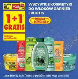 Biedronka Wszystkie kosmetyki do włosów Garnier Fructis oferta