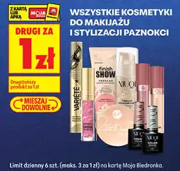 Biedronka Wszystkie kosmetyki do makijażu i stylizacji paznokci oferta