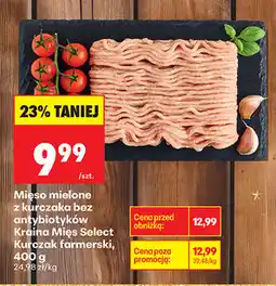 Biedronka Mięso mielone z kurczaka bez antybiotyków Kraina Mięs Select Kurczak farmerski, 400 g oferta